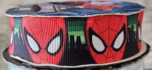 Vintage Hobby Lobby Marvel Ultimate Spiderman Ribbon (1 in x 3 yd) 2016 NEW - Picture 1 of 3
