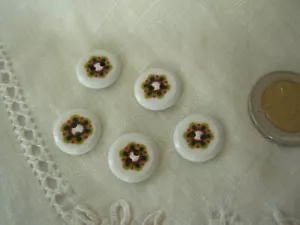 Boutons Anciens lot de 5 (BOUT.35) - Imagen 1 de 5