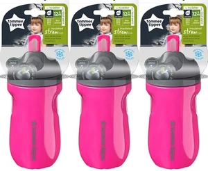 Set of 3 Tommee Tippee Insulated Straw Cups, 9oz. - Picture 1 of 6