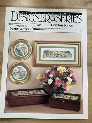 Sudberry Designer Donna Vermillion Garden Lanes #116 Cross Stitch Pattern - Image 1 of 2