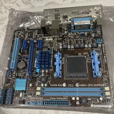 NEW OEM ASUS M5A78L-M LX AMD Socket AM3+ 942 DDR3 Micro ATX Motherboard - Image 1 of 2