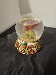 The San Francisco Music Box Company Hand Crafted Cardinal Snow Globe 1996 - Picture 1 of 6