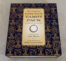 Rider Waite Original Tarot Card And Book Set UK Edition (Like new) OZ SELLER