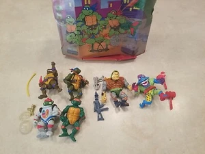 Teenage Mutant Ninja Turtles Collectible Figure Case 1 TRAY 6 FIGURES Wyrm Traag - Picture 1 of 14