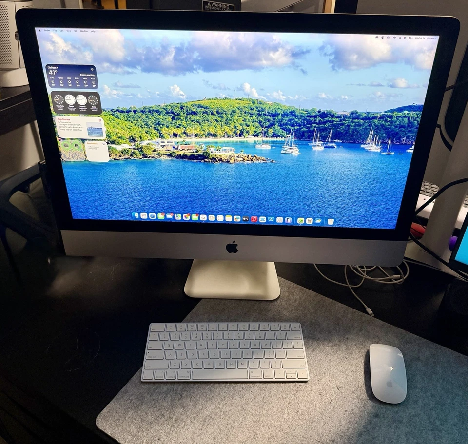 2020 Apple iMac 5K 27-inch 3.6GHz 10-Core i9 128GB RAM 1 TB SSD 5700XT 16GB - Image 1 of 4