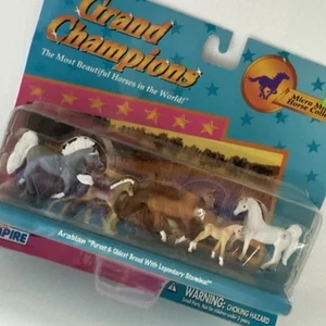 Vintage Grand Champions Micro Mini 50106 "Arabian" 1996 HTF Horses NEW Empire - Picture 1 of 14