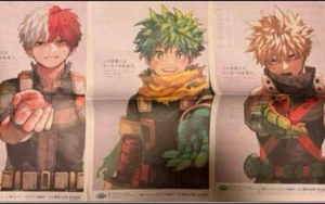 My Hero Academia Zeitungsset - Final Volume 42 Promo - 3 Figuren (4. Dezember) - Bild 1 von 1