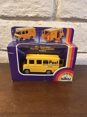 SIKU 1912 MERCEDES BENZ L 406D FURGONETA POSTAL ALEMANA CON PAQUETES EN CAJA RARA K.3 Foto 1 de 2