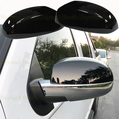 Tapa de cubierta de espejo negro brillante para Cadillac Escalade ESV EXT Yukon 2007~13 Foto 1 de 4