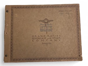 1939 Grand Rapids Bücherregal & Stuhl Co Katalog Lifetime Möbel Hastings MI - Bild 1 von 10