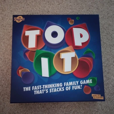 Top It Board Game  Age 10+ 2+ Players Family Fun - Ideal 4 Xmas !! - Image 1 of 3