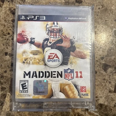 Novo Madden NFL 11 Sony PlayStation 3 com Capa Protetora PS3 Selada Frete Grátis - Imagem 1 de 4