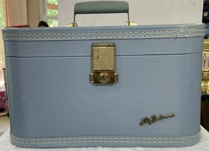 Vintage 1950's Lady Baltimore Travel Vanity Train Case No Key No Tray - Bild 1 von 16