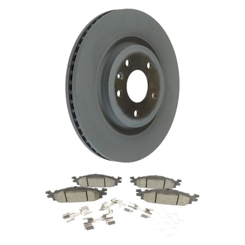 For Ford Explorer 2011-2018 Motorcraft 2-Pc Brake Rotors Kit Foto 1 de 1