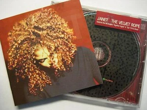 JANET JACKSON THE VELVET ROPE CD - Picture 1 of 1