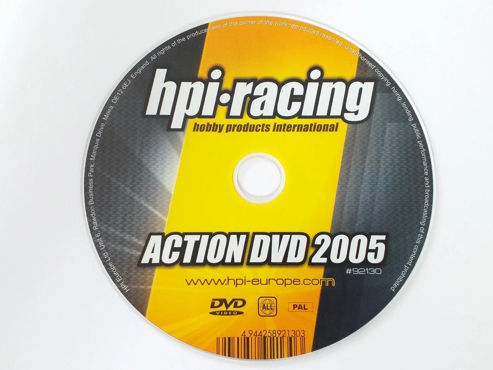 HPI Aktion DVD 2005, HPI 92130‑2005 RC-Car Modellbau DVD C-001 - Bild 1 von 1
