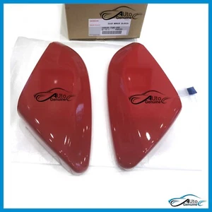 Honda CIVIC TYPE R FK8 Door Mirror Cover Frame Red 08R06-TGH-010 Made In Japan - Bild 1 von 7