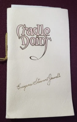 Libro bebé Cradle Doings Eugene Stewart Jewell Payette Idaho 1936 Foto 1 de 4