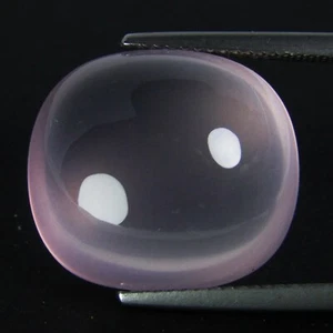 19.57Cts Natural Rose Quartz 18x16x9.6mm Cushion Cabochon Brazil Gemstone-VDO!! - Picture 1 of 2
