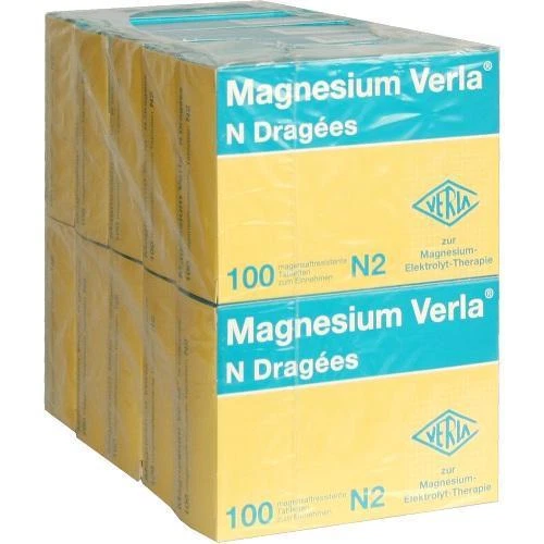 VERLA-PHARM ARZNEIMITTEL GMBH & CO. KG MAGNESIUM VERLA N Dragees 10X100 St PZN 7330597