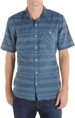 VOLCOM Men's S/S Button Shirt MOONAGE - TSM  Size  Medium - NWT - LAST ONE LEFT - Image 1 of 2