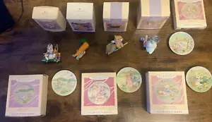 Vintage Hallmark Keepsake Ornaments Easter Bunny Egg Tree 8 Ornament Lot - Picture 1 of 14
