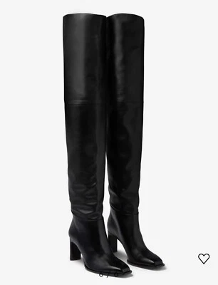 TAMARA MELLON LEGACY OTK LEATHER TALL BOOTS Sz 40.5 New W/Box Retail $1395. - Image 1 of 4