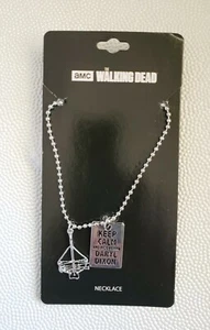 The Walking Dead Necklace Daryl Dixon Crossbow NEW - Picture 1 of 4