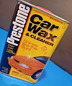 Prestone Heavy Duty Silicone Car Wax & cleaner 16 FL Oz Never Opened - Picture 1 of 7
