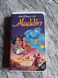 Aladdin (VHS, 1993, Black Diamond Edition) Great Condition!