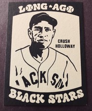 CRUSH HOLLOWAY 1978 LAUGHLIN LONG AGO BLACK STARS #24  
