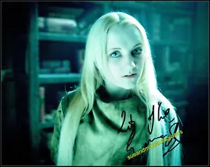 Evanna Lynch Luna Lovegood Harry Potter Signed Autograph UACC RD 96 - Picture 1 of 1