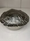 Silver Metal Decorative Tortoise Shell Box