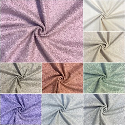 MARKENLOS Coat fabric noble fabric soft heavy clothing coat decoration pastel colors marl