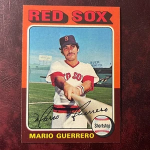 1975 Topps Set MARIO GUERRERO #152 RED SOX NM/MINT+ HI GRADE VENDING *TOUGH* b75 - Picture 1 of 2