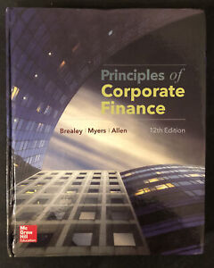 Principles of Corporate Finance by Stewart C. Myers, Hard cover