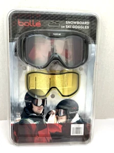 Neu im Paket Bolle Snowboard Skibrille Bonus Lemon Storm Gläser-Schneemobil - Bild 1 von 2