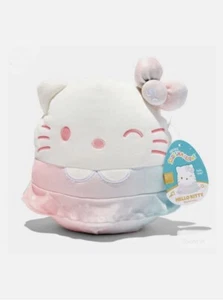 Squishmallows Sanrio Hello Kitty 50 Aniversario 8 Pulgadas Peluche Suave Nuevo - Imagen 1 de 4
