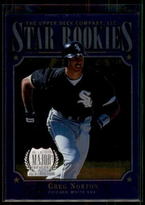 1997 Upper Deck Greg Norton #280 Chicago White Sox - Image 1 of 2