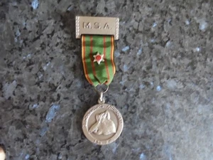 belle medaille militaire belge chasseur ardennais. m..s.a etoile 6 - Picture 1 of 1