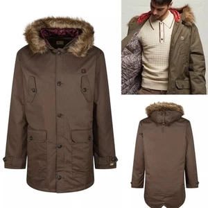 Gabicci Vintage "Paxton" Fishtail Parka, Khaki, Medium, Mod, BNWT - Picture 1 of 5