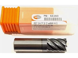 IMCO 3/4" Carbide End Mill Mill, 7FL AlCrNX Coated, USA Made, 66180 - Picture 1 of 1