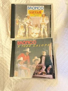 Lote De Dos CDs. BRONCO - A Todo Galope Y Salvaje Y Tierno. Buenas Condiciones. - Picture 1 of 3