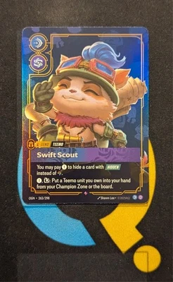 Teemo - Swift Scout OGN 263/298 Rare Riftbound League of Legends - Image 1 of 3