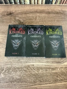 Kindred: The Embraced (VHS 1998, 3-Tape Set) The Complete Vampire - Picture 1 of 3