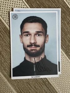 Tim Kleindienst DFB Borussia Mönchengladbach Original Autogramm AK original - Bild 1 von 2