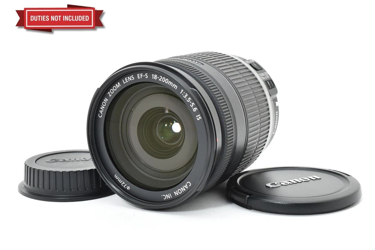 Canon EF-S 18-200mm Focal Camera Lenses for sale | eBay