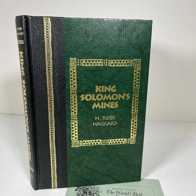 King Solomon's Mines by H. Rider Haggard 1994 Reprint Readers Digest Hardcover Foto 1 de 4
