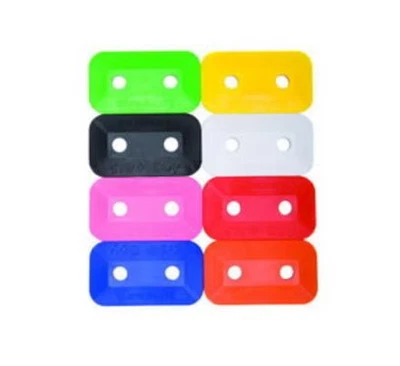 Stud Boy Super-Lite Plus Double Backer Plates - Black Snowmobile 2463-P1-BLK - Image 1 of 4