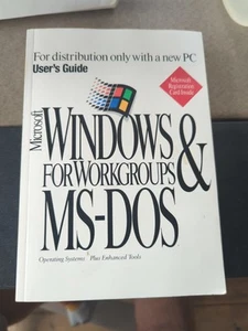 Microsoft Windows for WorkGroups & MS-DOS 5.0 Operating System Magitronic Comps. - Picture 1 of 2